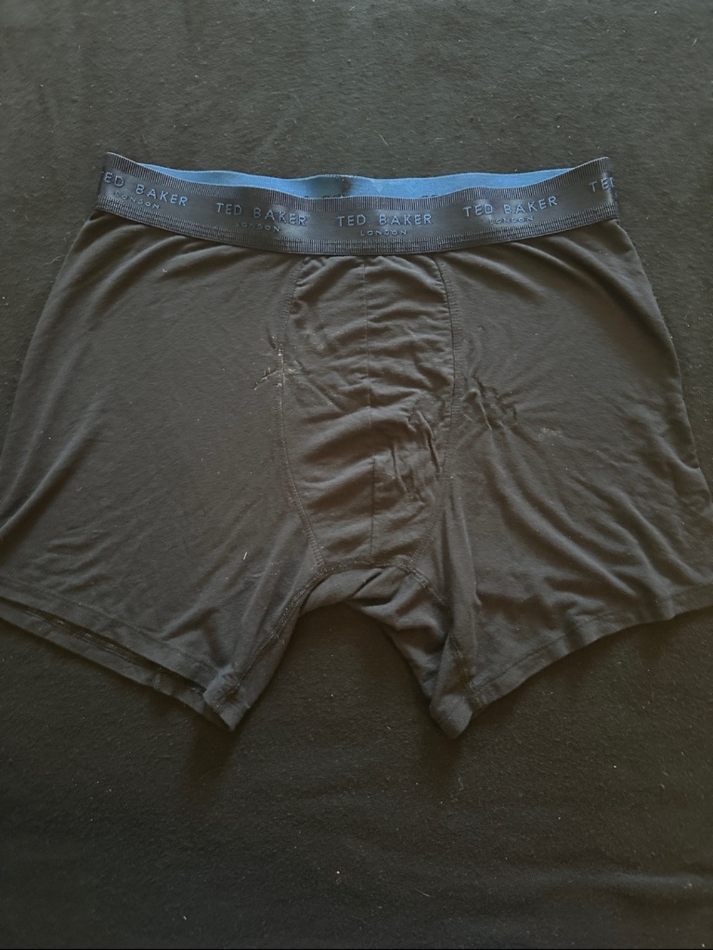 Ted Baker Black Boxer Briefs with Branded Waistband